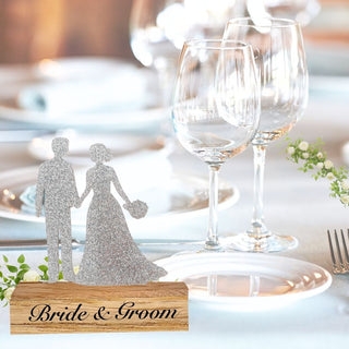 Elegant Personalised Wedding Table Name & Reservation Keepsakes