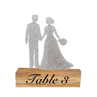 Elegant Personalised Wedding Table Name & Reservation Keepsakes