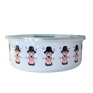 Welsh Lady Cake storage tin