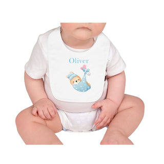 Personalised Cotton Baby Bib