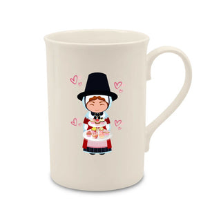 Welsh Lady China Mug
