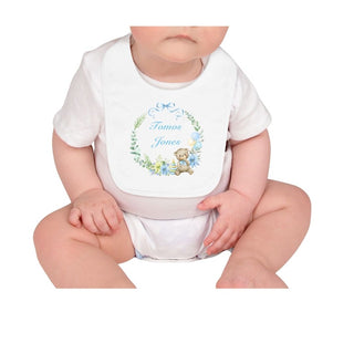 Personalised Cotton Baby Bib