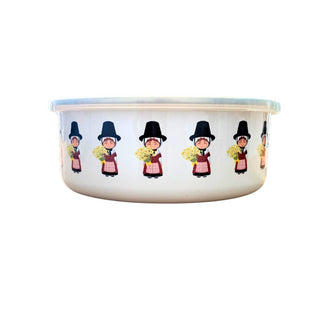 Welsh Lady Cake storage tin