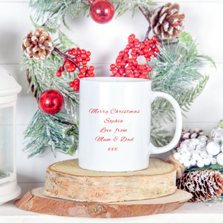 Personalised Christmas Mugs