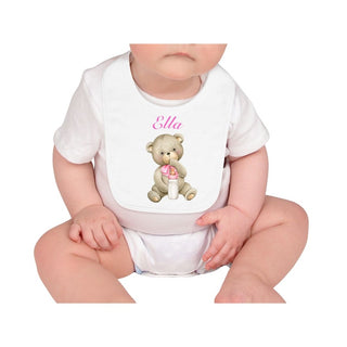 Personalised Cotton Baby Bib