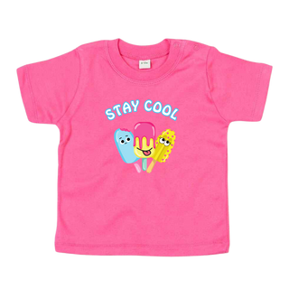 Ice Cream Baby & Toddler T-Shirts – 100% Soft Cotton, Summer-Ready Design