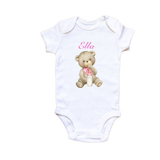 Personalised cotton baby vest