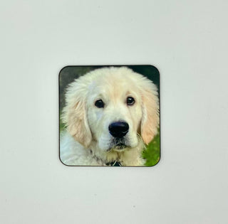 Personalised Photo Coasters – Custom Pet, Family & Friend Gifts