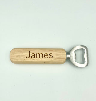 Personalised bottle opener