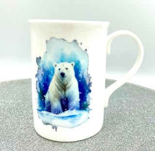 China Polar Bear Mug Set