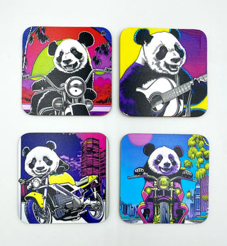 Panda Coasters