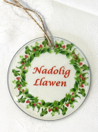 Welsh Glass Ornament