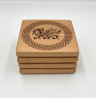 Welsh Solid Wood  Coasters