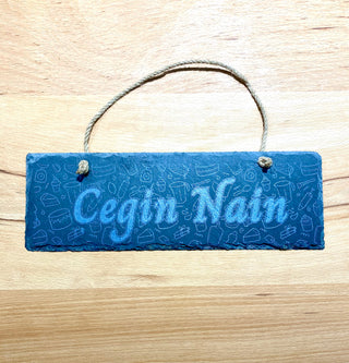 Welsh slate signs