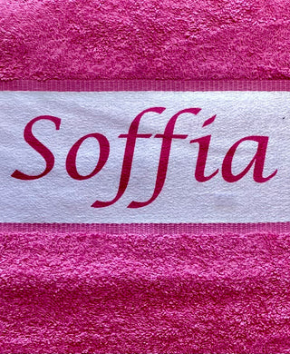 Personalised Baby Towel
