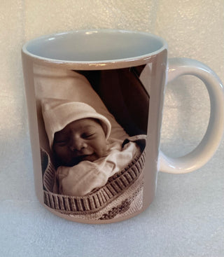 Personalised Photo Mug – Custom Ceramic Gift with Message
