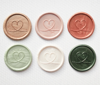 Handcrafted Wax Seals for Wedding Invitations & Stationery