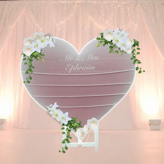 Extra Large Wooden Heart – Personalised & Light Up Wedding Decoration