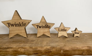 Nursery Wooden Stars Set