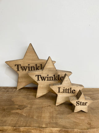 Nursery Wooden Stars Set