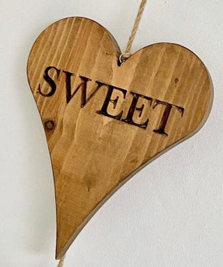 Home Sweet Home Wooden Hearts
