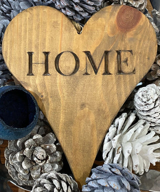 Home Sweet Home Wooden Hearts