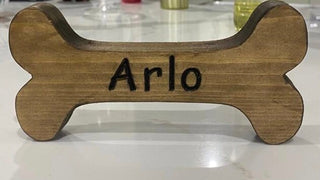 Personalised Wooden Dog Bone