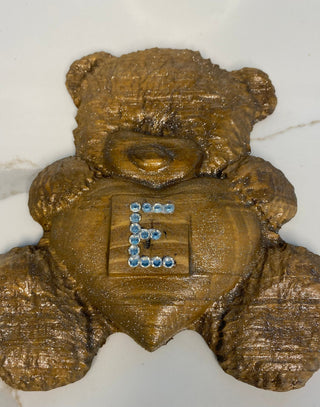 Wooden Teddy Bear Decoration