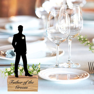 Elegant Personalised Wedding Table Name & Reservation Keepsakes