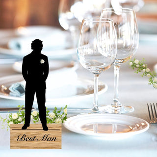 Elegant Personalised Wedding Table Name & Reservation Keepsakes
