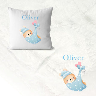 Baby blanket and cushion  set