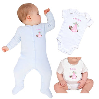 Personalised baby clothing set