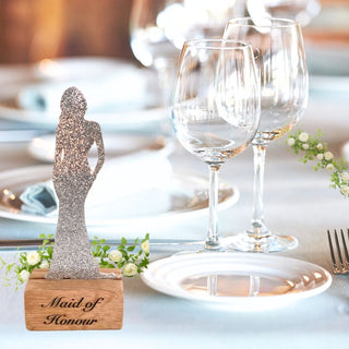 Elegant Personalised Wedding Table Name & Reservation Keepsakes