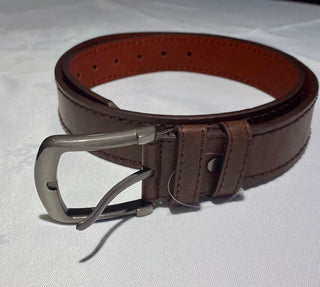 Mens leather belt