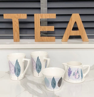 Wooden oak Letters 4 inch