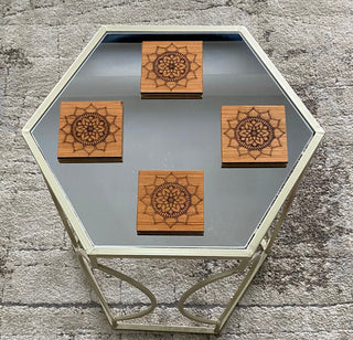 Wooden Coaster Set