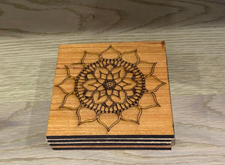 Wooden Coaster Set